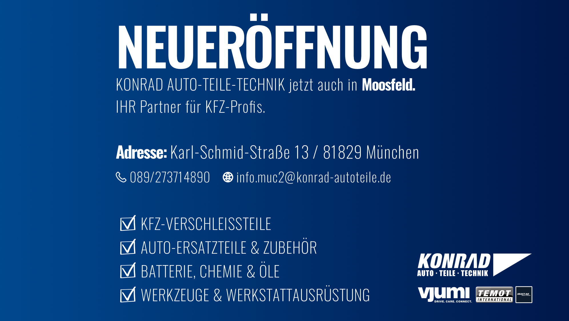 Konrad Autoteile – Autoservice in München und Umgebung